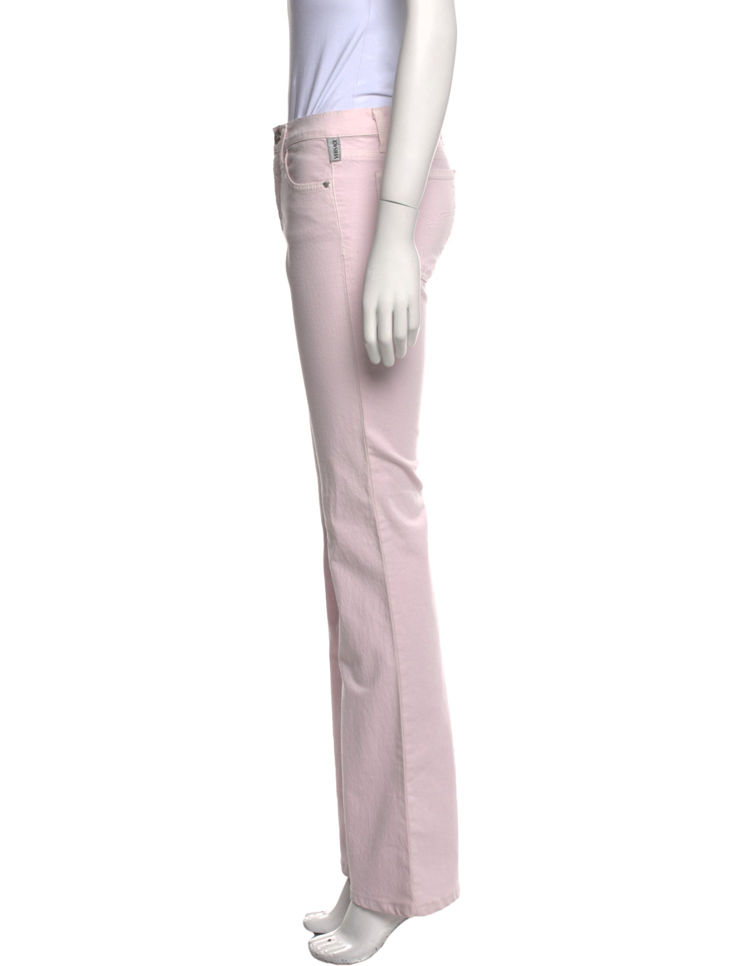 Versace Low-Rise Straight Leg Jeans